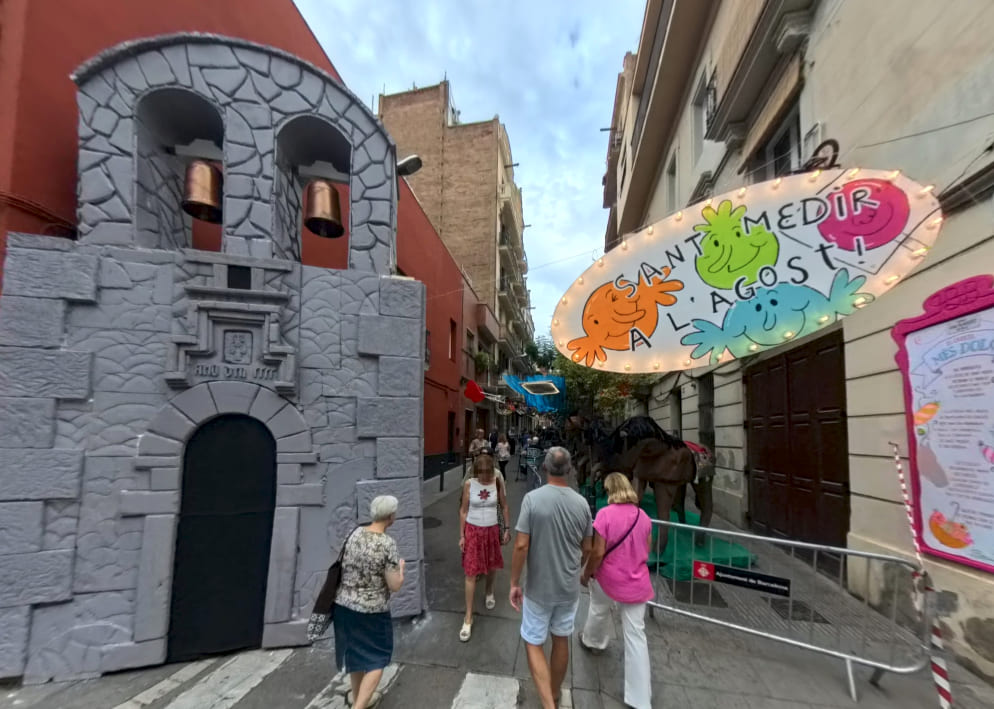 Sant Medir a l’agost